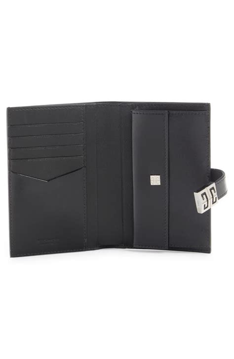 givenchy bi fold|Givenchy Medium 4G Bifold Calfskin Leather Wallet .